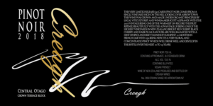 Creagh Winery, wine label project | Graphic Design by senja