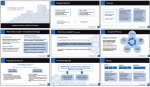 PowerPoint Design by aloysioxavier for Four Dimensional Capital LLC | Design: #21764176