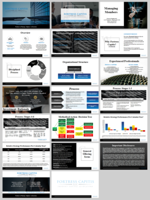 PowerPoint Design by IndreDesign for Four Dimensional Capital LLC | Design: #21719979