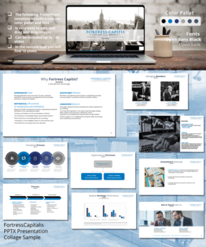 PowerPoint Design by joseborgesbarboza 2 for Four Dimensional Capital LLC | Design: #21738777
