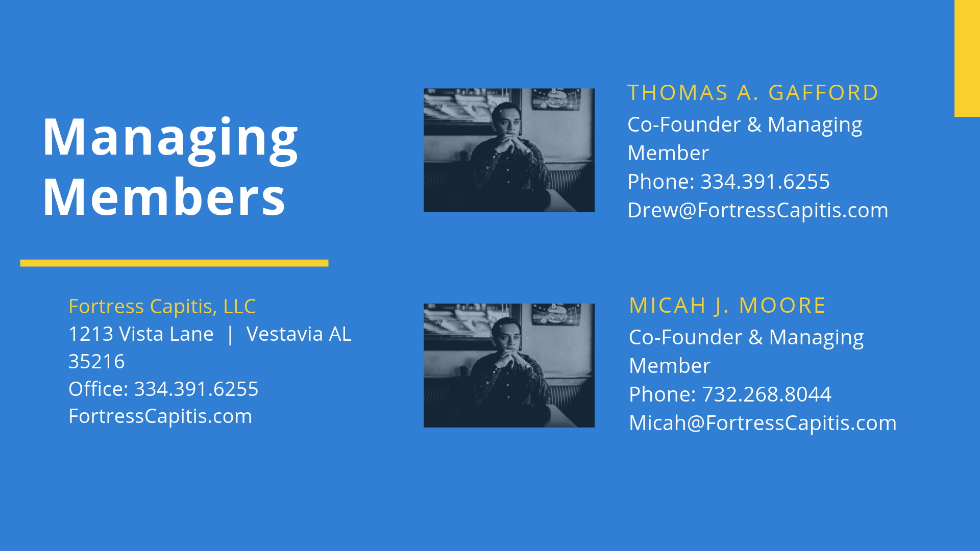 PowerPoint Design by monishaimmans rinu for Four Dimensional Capital LLC | Design #21758520