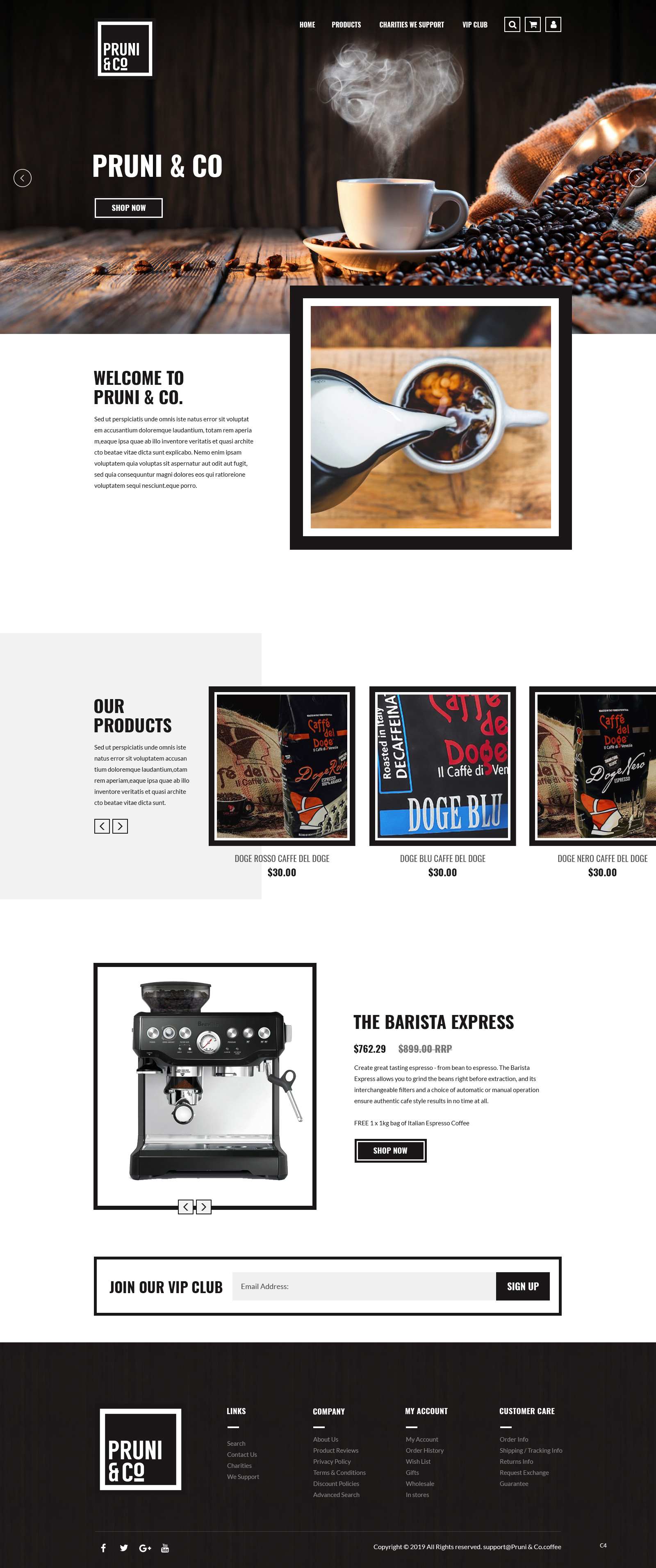 Wordpress Design by pb for Pruni and Co | Design #21721070