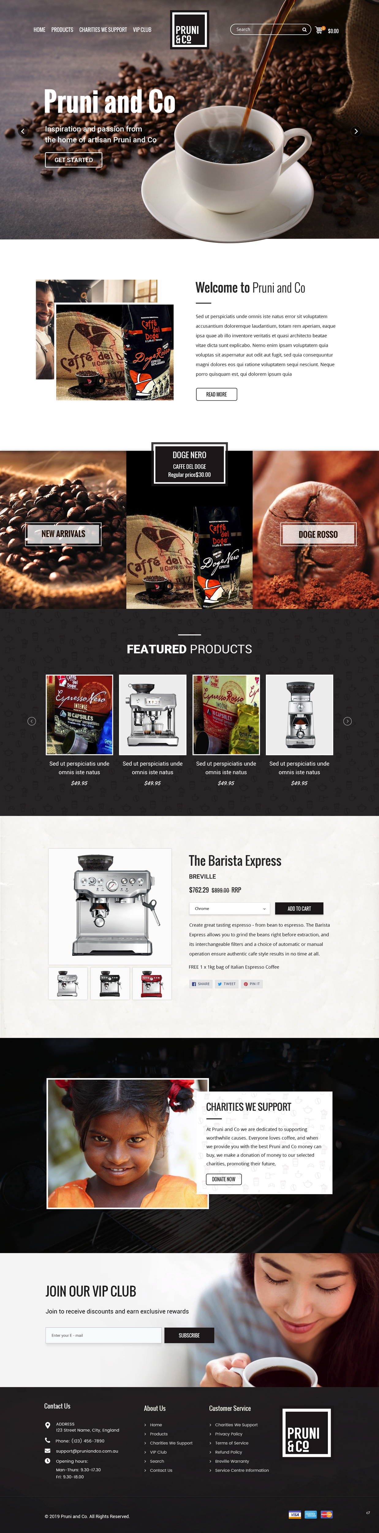 Wordpress Design by pb for Pruni and Co | Design #21721075
