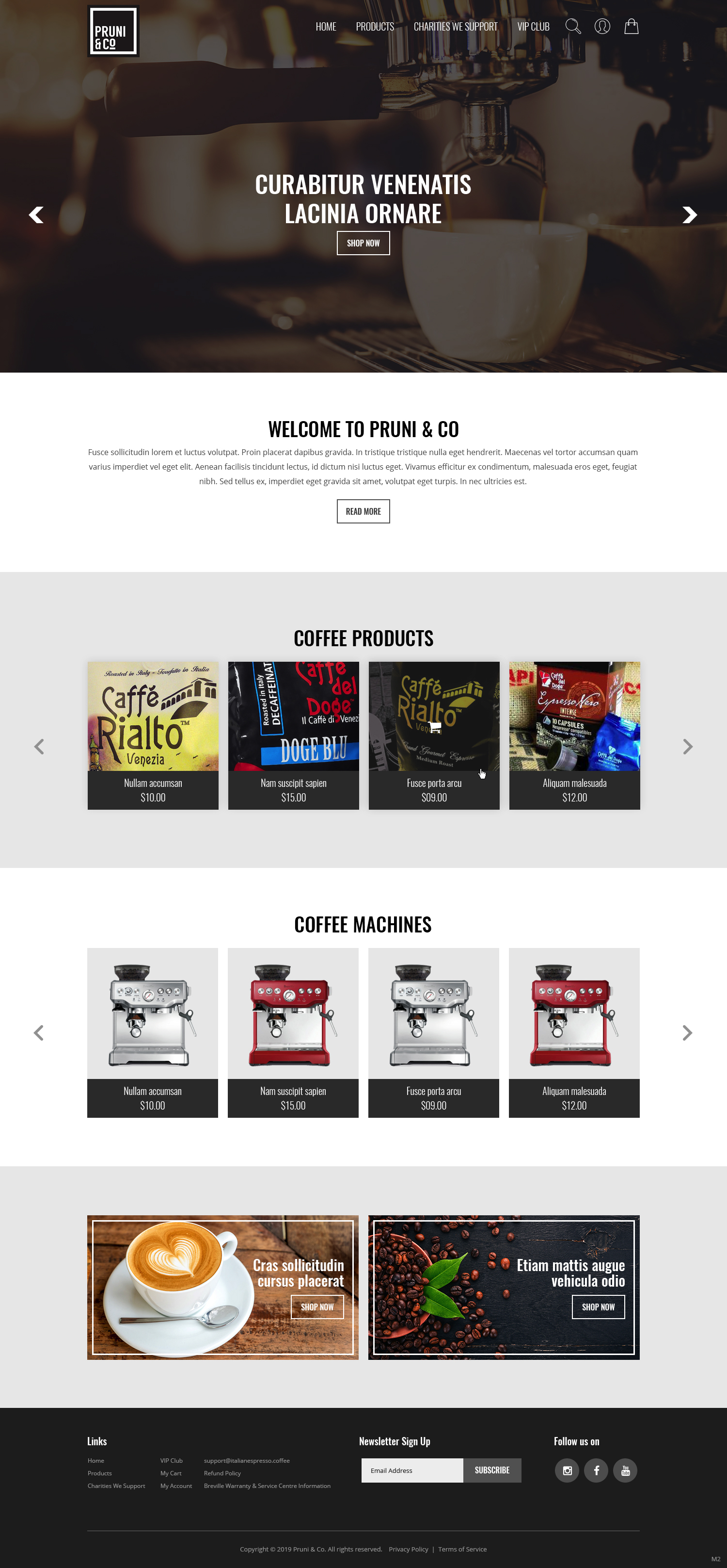 Wordpress Design by pb for Pruni and Co | Design #21721111