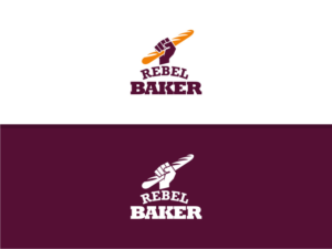 Rebel Baker | Logo Design by Atvento Graphics