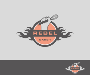 Rebel Baker | Diseño de Logo por Grapi