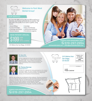 Postcard for Dental Office | Diseño de Postal por alex989