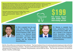 Postcard Design by SUNEEEEEL for San Diego Dental Studio | Design: #21760698