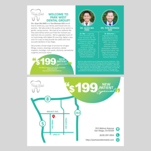 Postcard Design by janiceg for San Diego Dental Studio | Design: #21734233