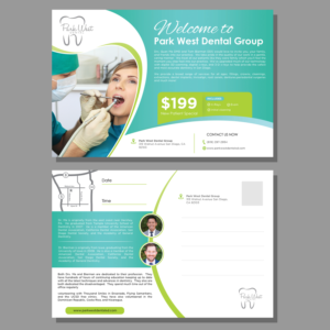 Postcard for Dental Office | Postcard Design by aspiremedia