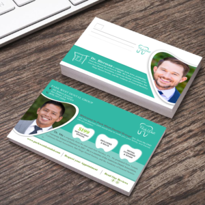 Postcard Design by Pictorial for San Diego Dental Studio | Design #21719697