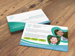 Design de Carte Postale par LAXMI DESIGNHUB pour San Diego Dental Studio | Design : #21719698