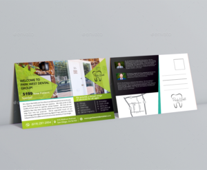 Postcard for Dental Office | Diseño de Postal por ecorokerz