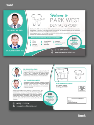 Postcard for Dental Office | Postcard Design by innovative earth