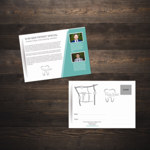 Postcard Design by stefymay for San Diego Dental Studio | Design: #21727565