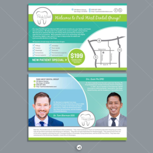 Postcard for Dental Office | Diseño de Postal por DA.