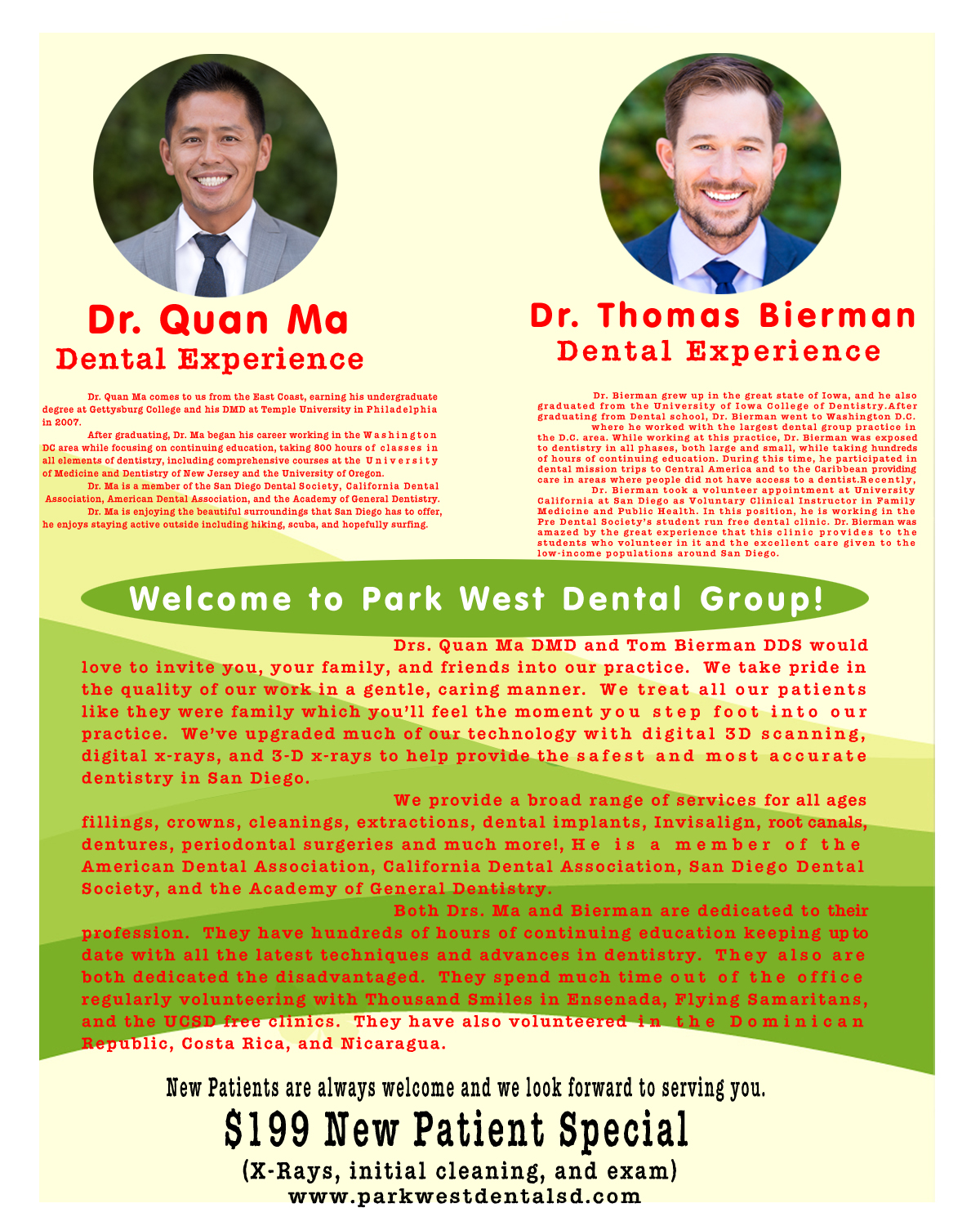 Postcard Design by Raj 24 for San Diego Dental Studio | Design #21752536
