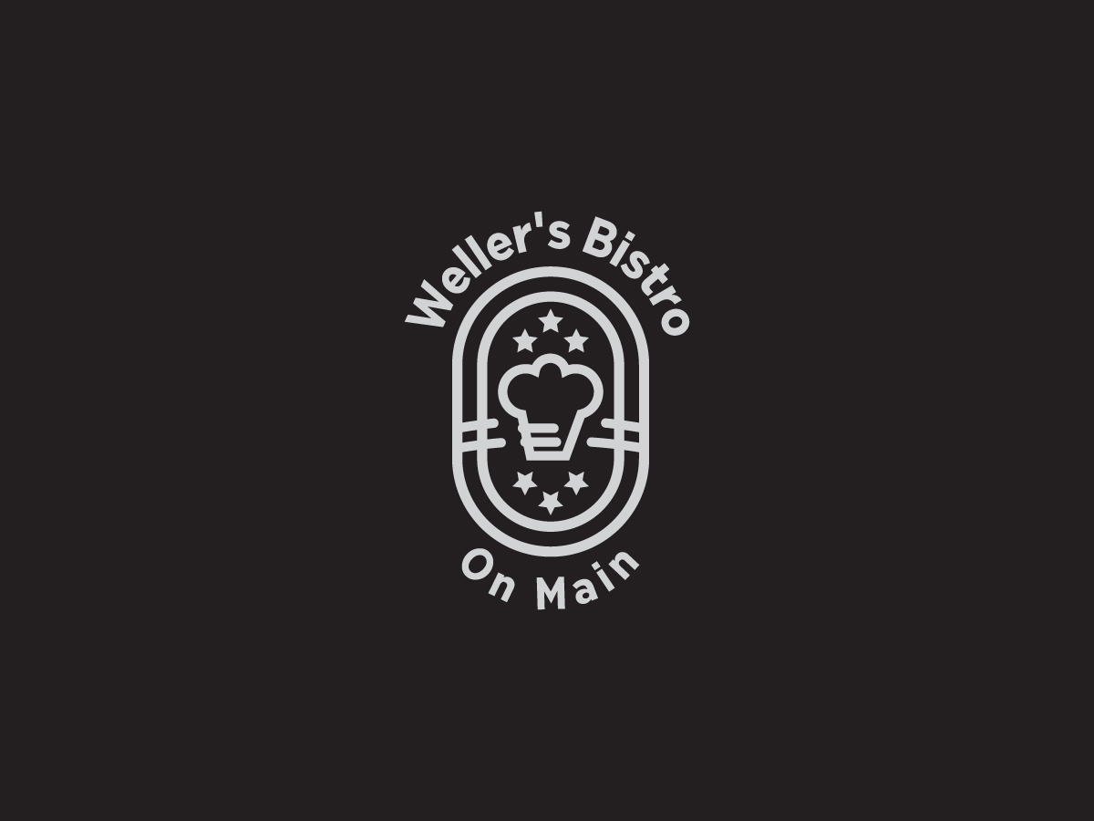 Diseño de Logo por Yesternight Studios para Weller's Bistro On Main | Diseño #21731034