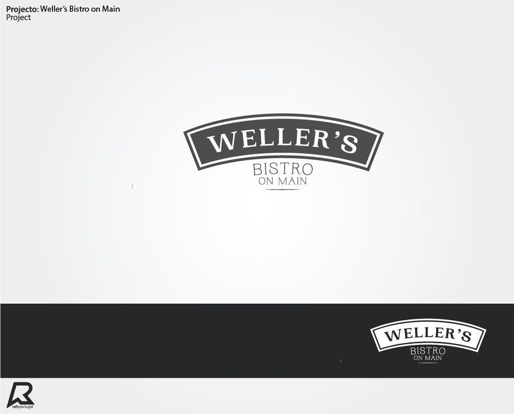 Logo Design by Rafs for Weller's Bistro On Main | Design #21749248