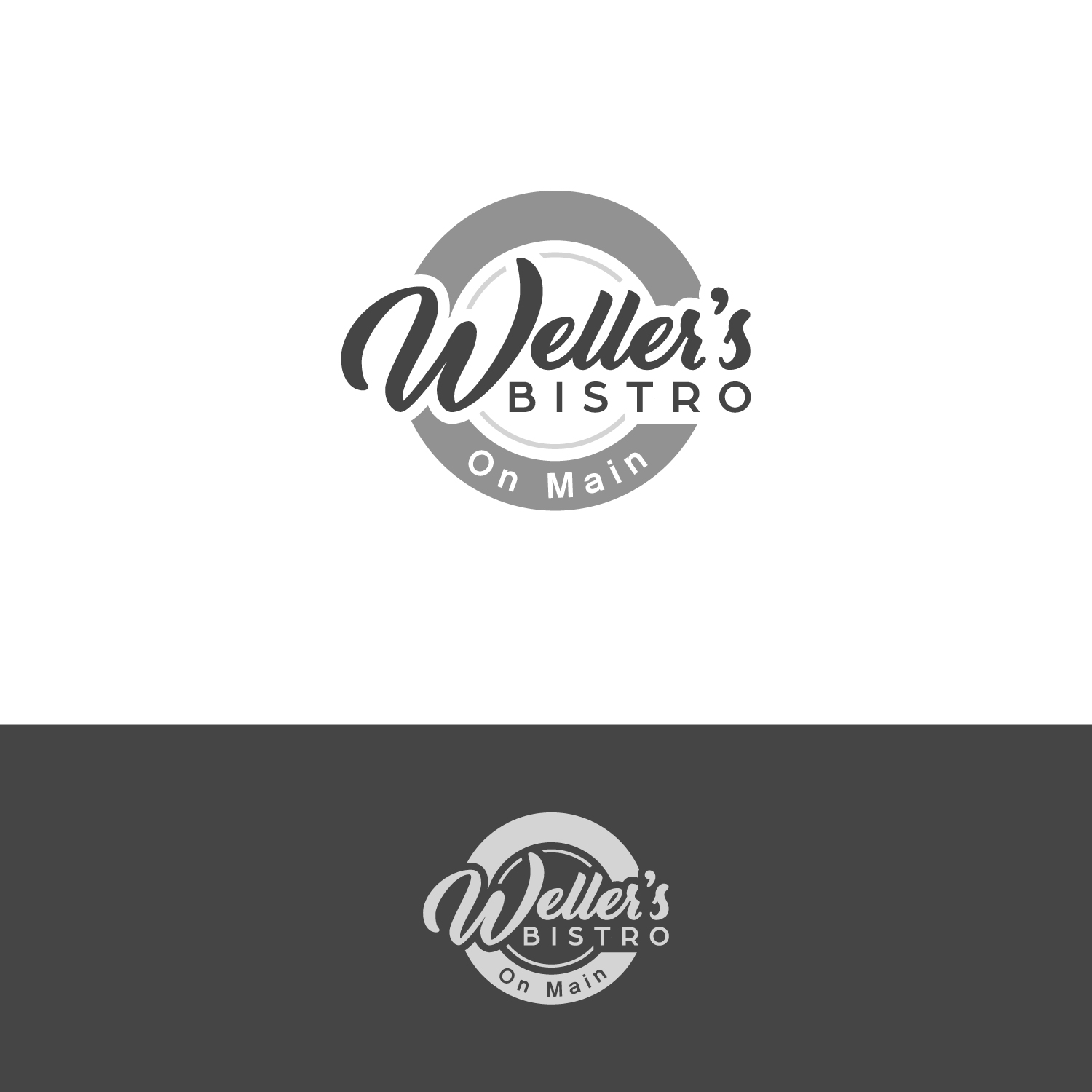 Logo Design by Vic for Weller's Bistro On Main | Design #21725482