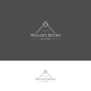 Diseño de Logo por UniqueDreamer para Weller's Bistro On Main | Diseño #21724024