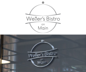 Logo Design by CraftPrince for Weller's Bistro On Main | Design: #21732643