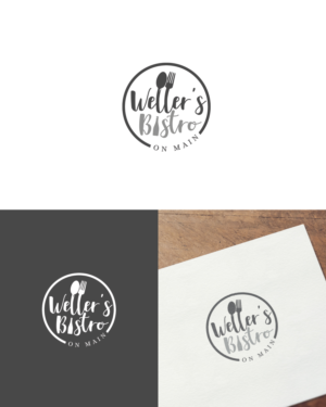 Diseño de Logo por k.l.s.chatterjee 2 para Weller's Bistro On Main | Diseño #21724745