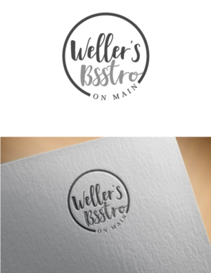 Logo Design by k.l.s.chatterjee 2 for Weller's Bistro On Main | Design: #21763784