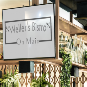 Logo Design by Xola Famar for Weller's Bistro On Main | Design: #21731375