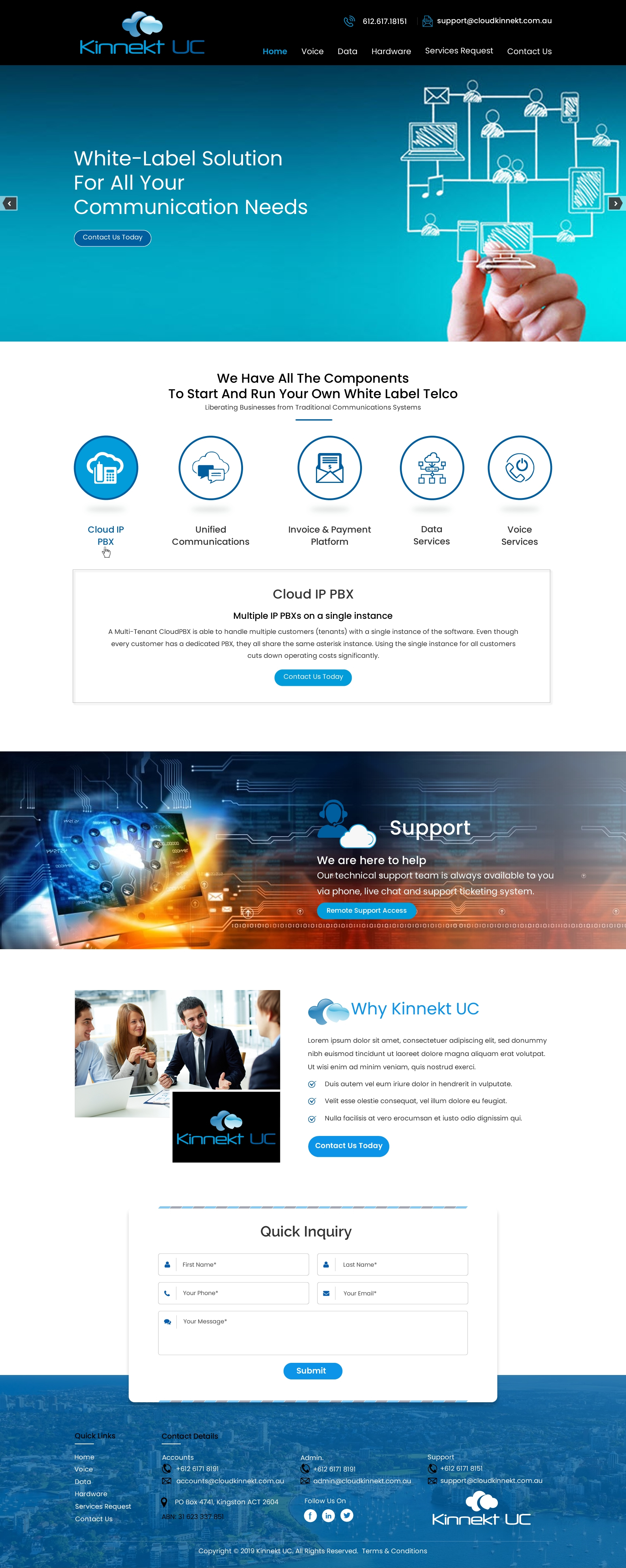 Web Design par harmi_199 pour Cloud Kinnekt | Design #21768043