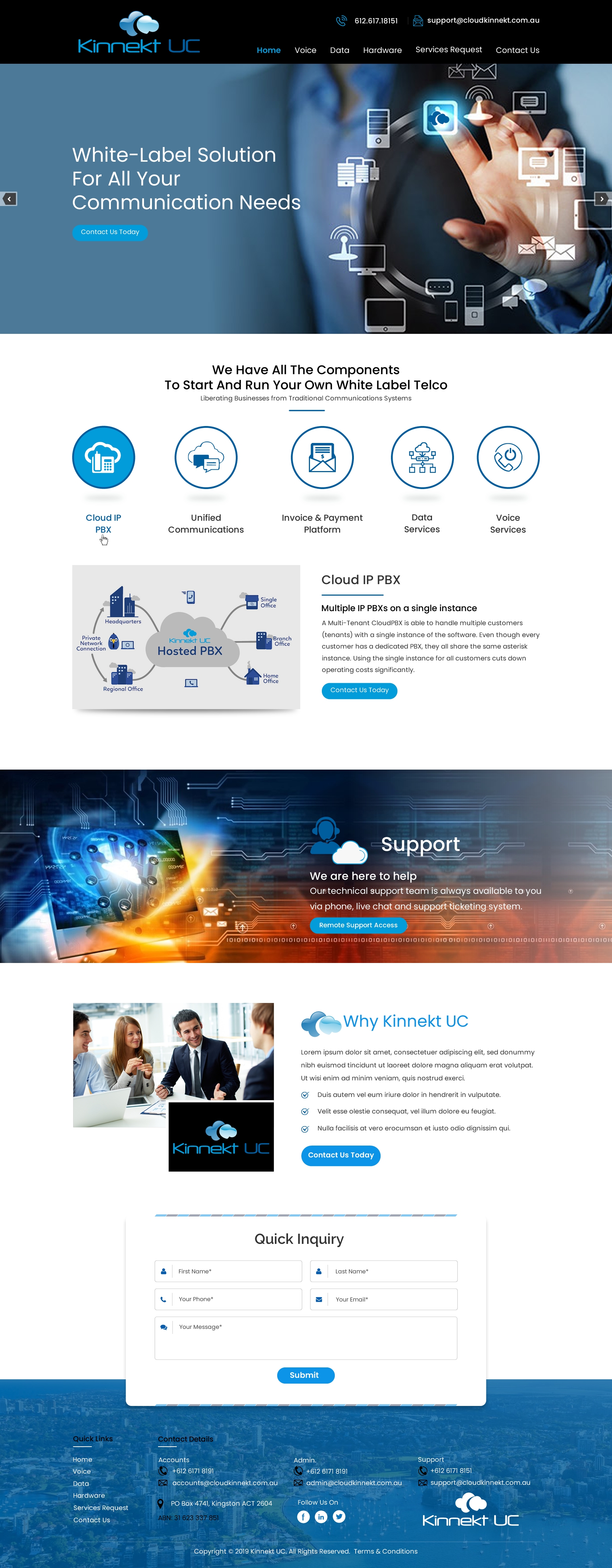 Web Design par harmi_199 pour Cloud Kinnekt | Design #21768044
