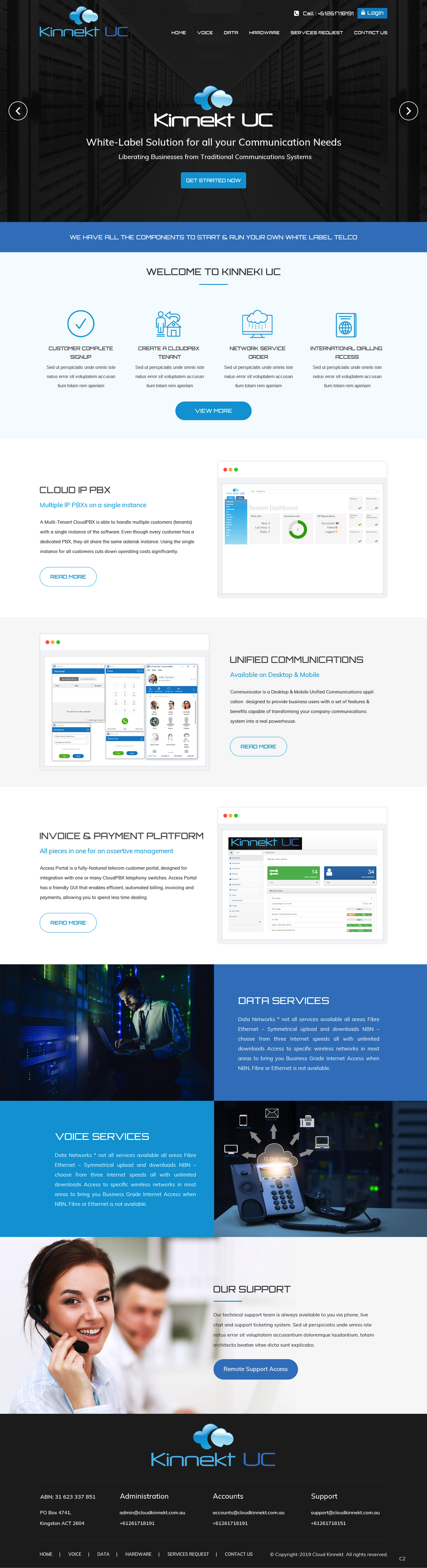 Web Design by pb for Cloud Kinnekt | Design #21728900
