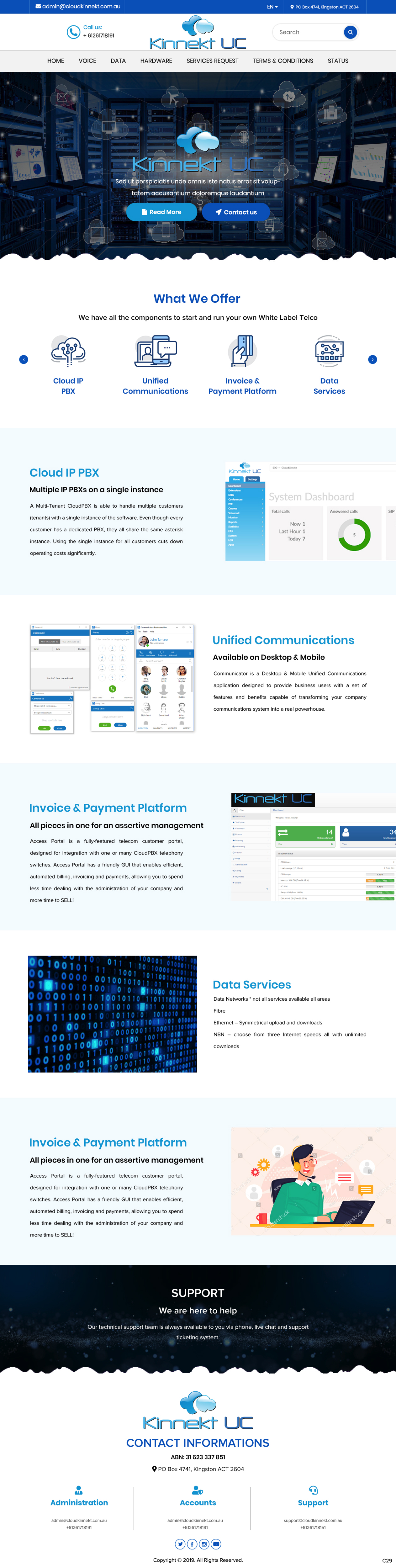 Web Design by pb for Cloud Kinnekt | Design #21728911