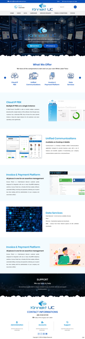 Web Design by pb for Cloud Kinnekt | Design: #21728911