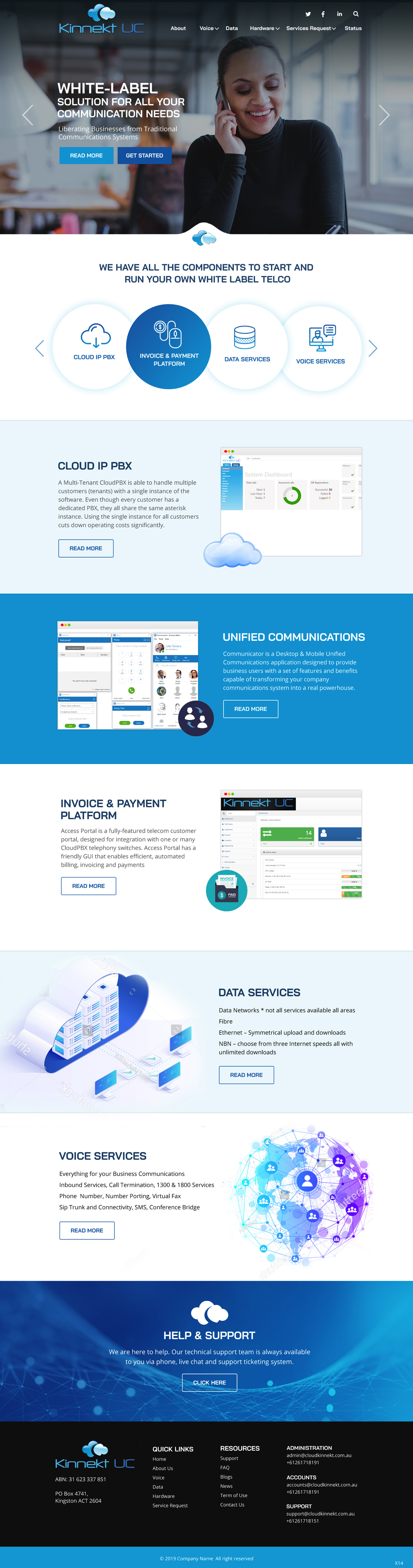 Web Design by pb for Cloud Kinnekt | Design #21728912