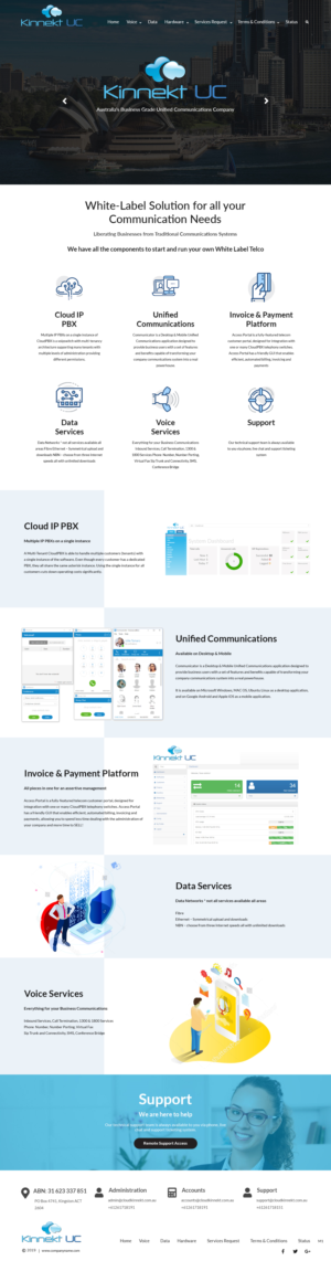 Web Design by pb for Cloud Kinnekt | Design: #21736680
