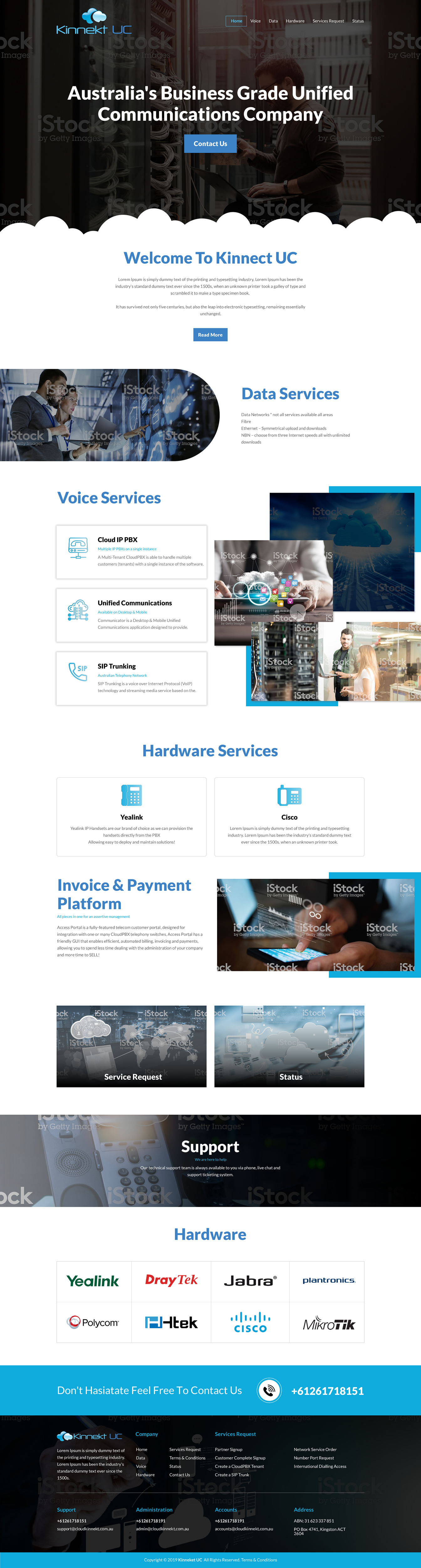 Web Design by rightway for Cloud Kinnekt | Design #21744474
