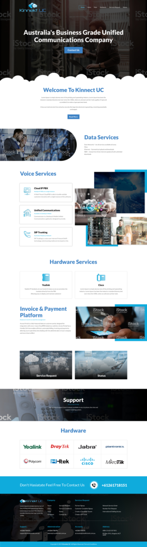 Web Design par rightway pour Cloud Kinnekt | Design : #21744474