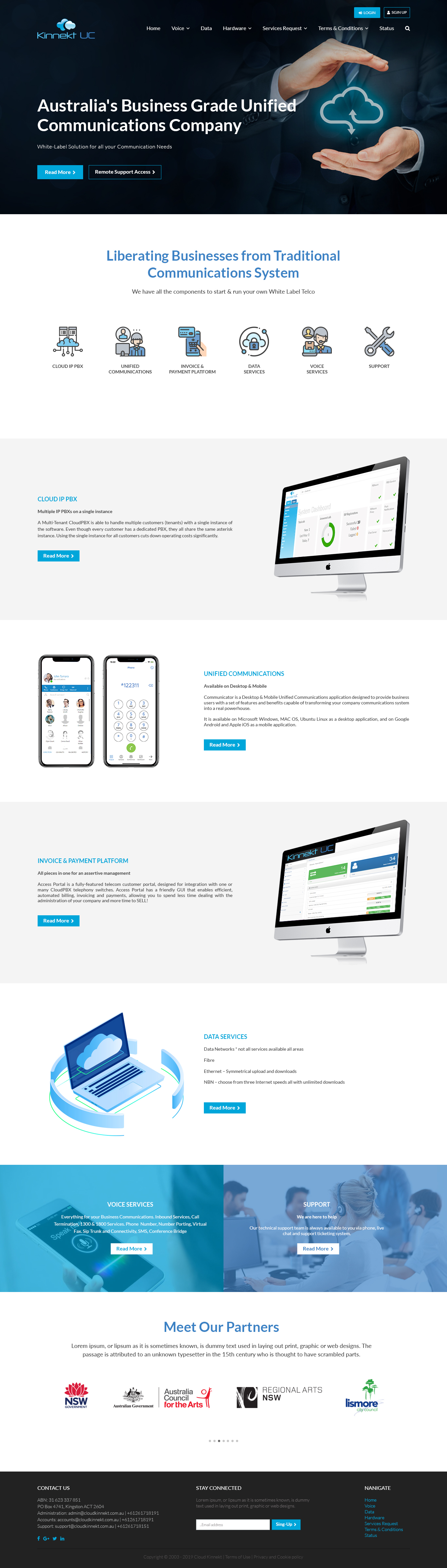Diseño Web por codeuridea para Cloud Kinnekt | Diseño #21735883