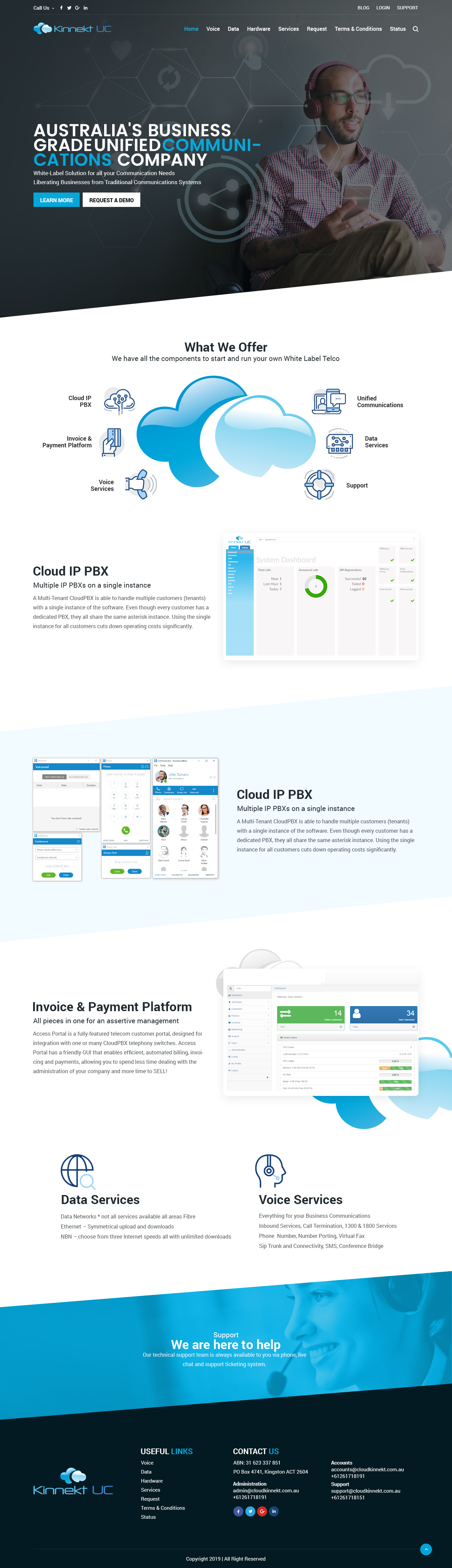 Diseño Web por syrwebdevelopment para Cloud Kinnekt | Diseño #21740199