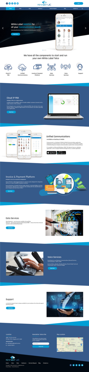 Cloud Kinnekt needs a new Website Design | Web Design by bdesigner9