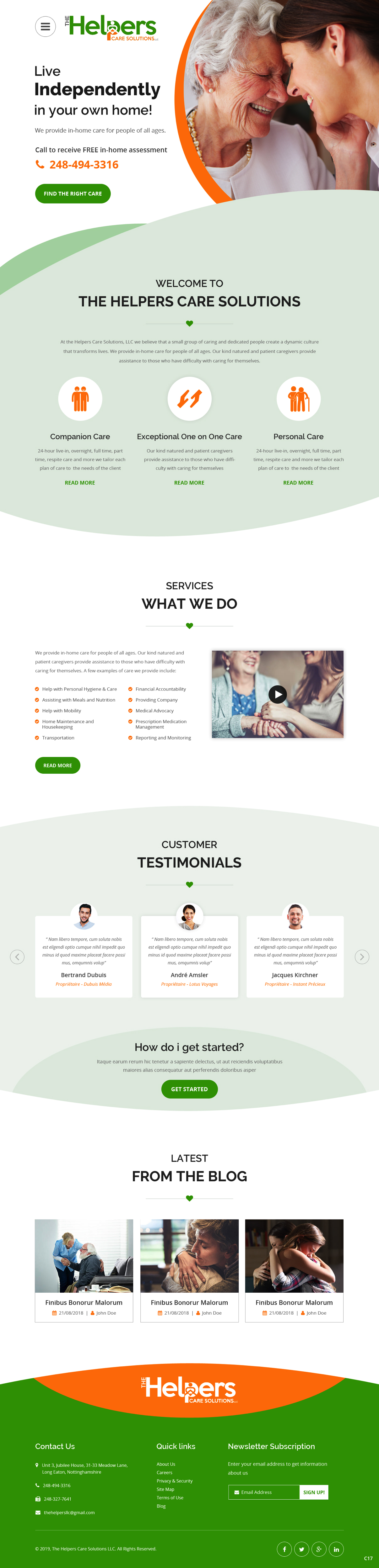 Web Design by pb for this project | Design #21728919
