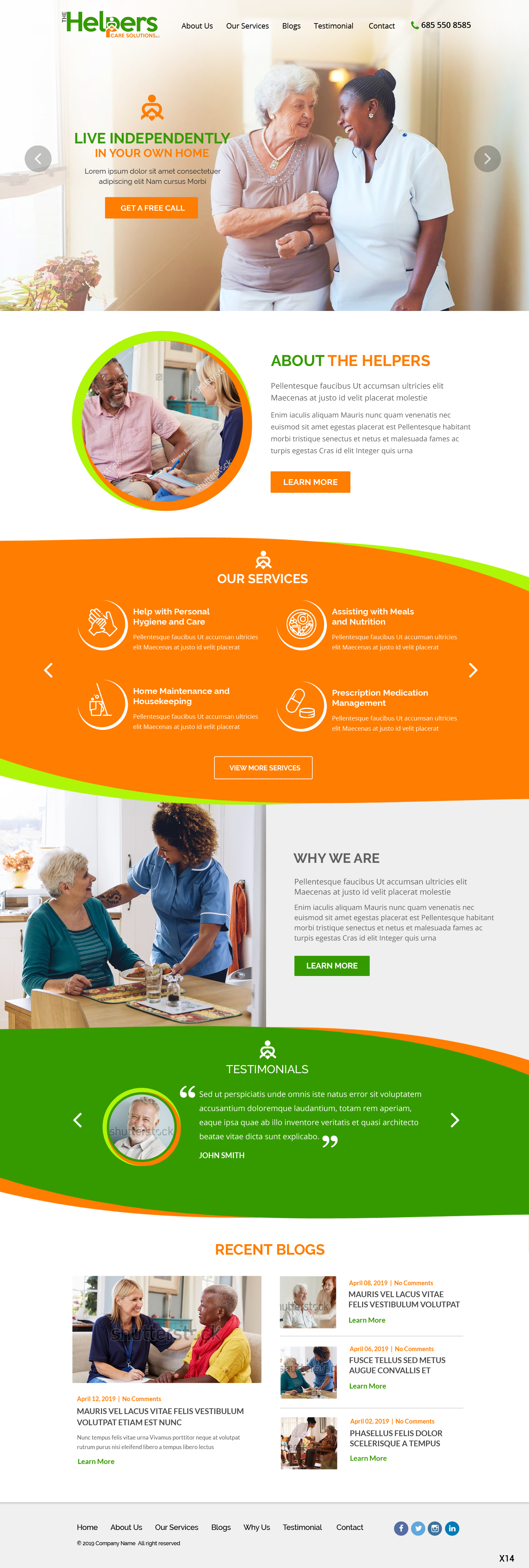 Web Design by pb for this project | Design #21774595