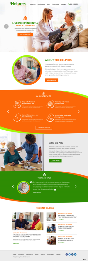 Web Design by pb for this project | Design #21808779