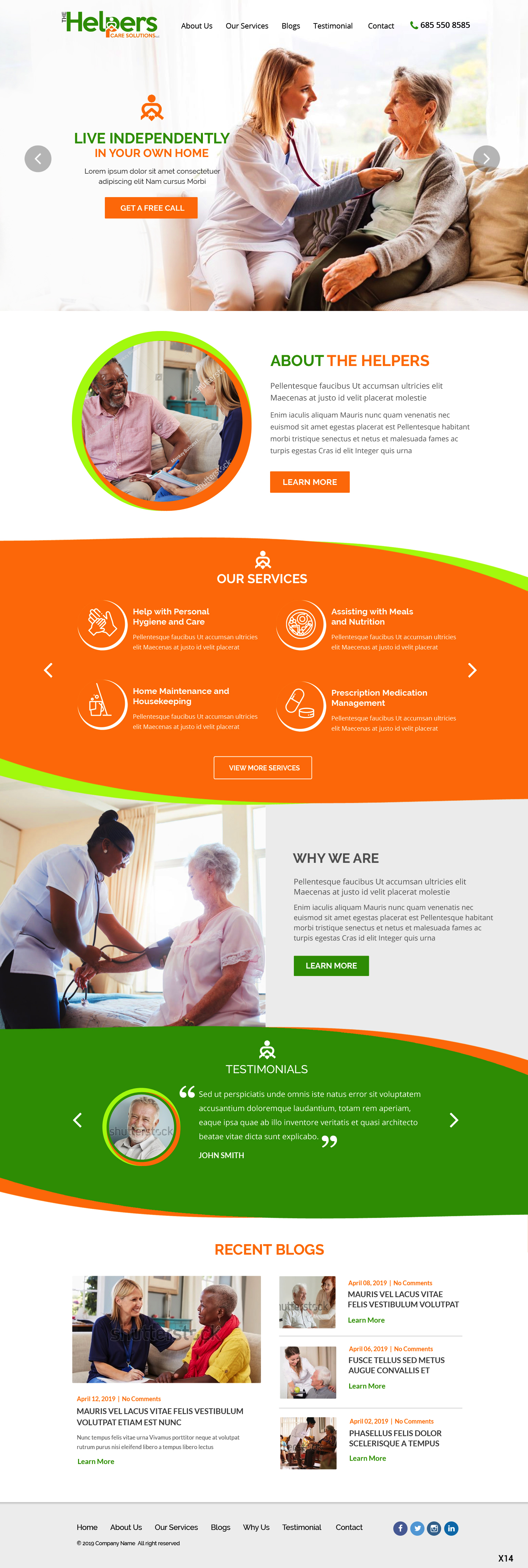 Web Design by pb for this project | Design #21838118