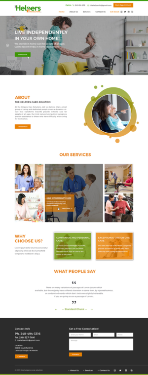 Web Design by Ved Web Services for this project | Design #21727970
