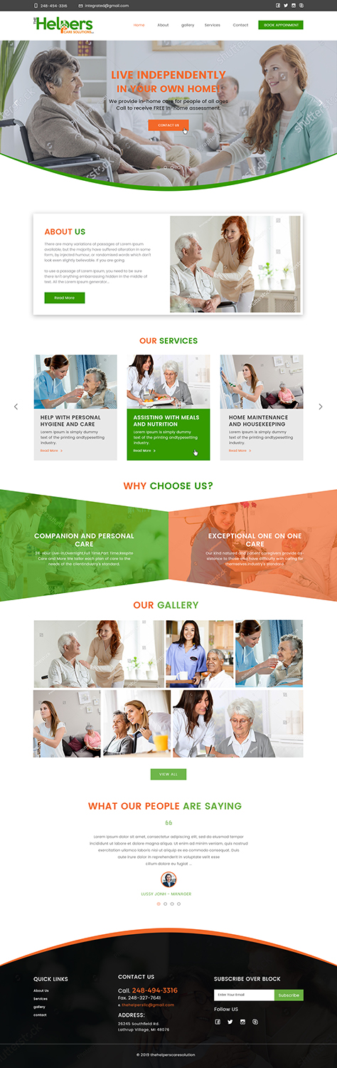 Web Design by Ved Web Services for this project | Design #21727975