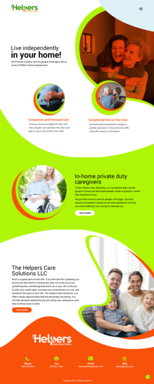 Web Design by syrwebdevelopment for this project | Design #21725938