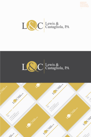 "Lewis & Castagliola, PA" or some derivation on "Law Offices of Lewis & Castagliola". | Logo Design by step forward 2