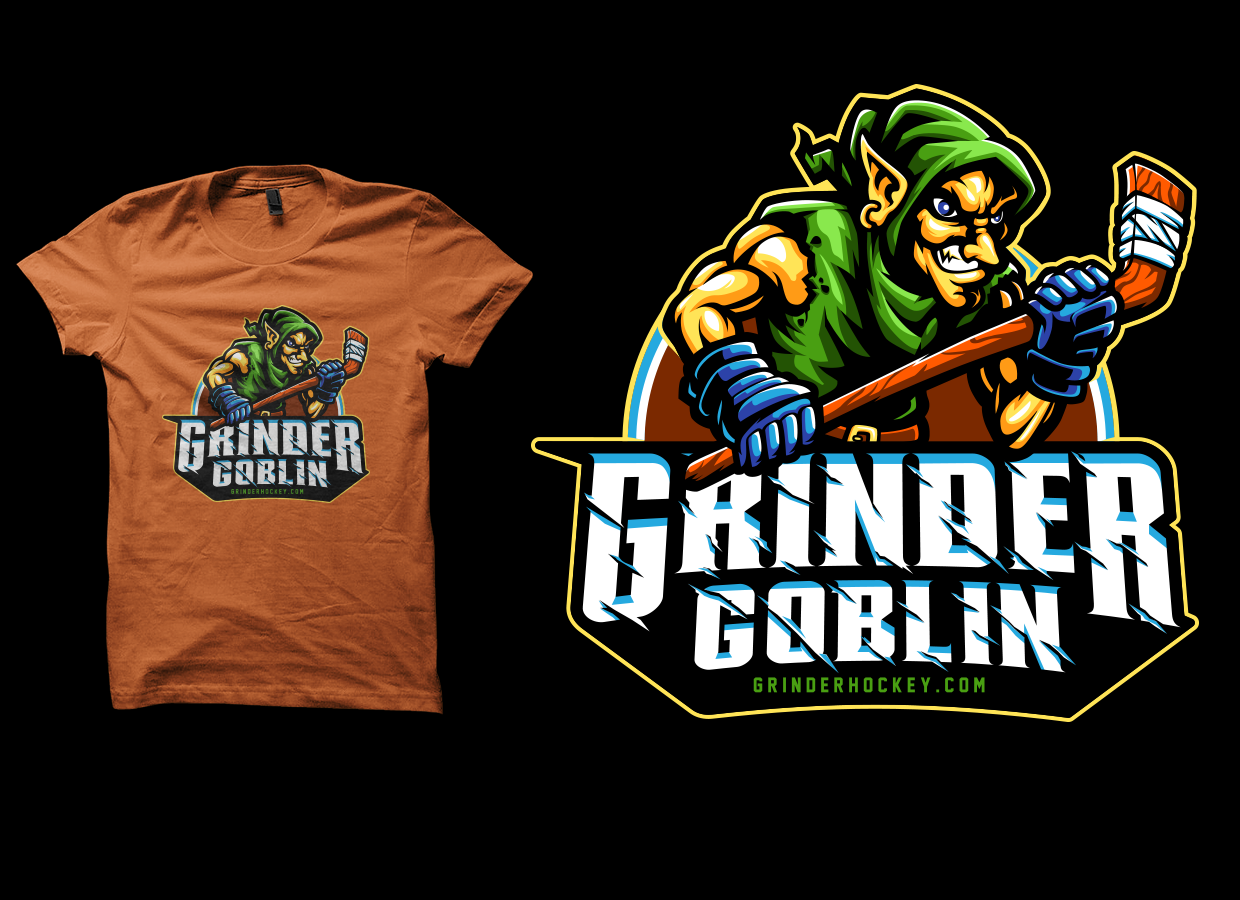 T-shirt Design by a.o.d for Grinder Hockey LLC | Design #21808127
